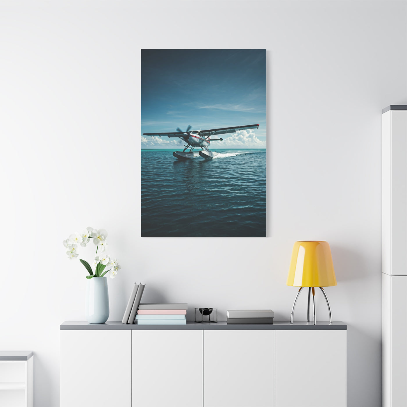 Seaplane Landing Adventure Wall Art & Canvas Prints