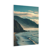 Misty Mountain Coastline Wall Art & Canvas Prints