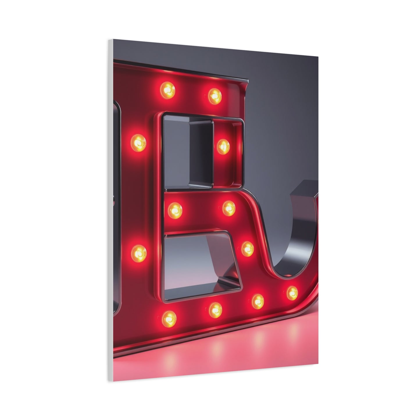 A Alphabet & Letter Art Premium Gallery Wall Art & Canvas Print