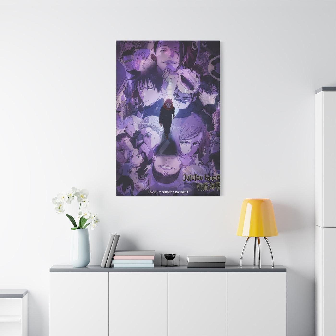 Jujutsu Kaisen Season 2: Shibuya Incident Poster Wall Art & Canvas Print