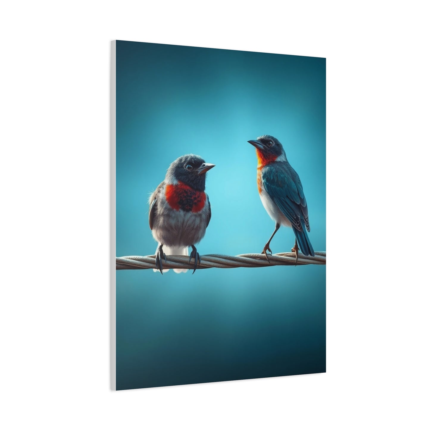 Birds On a Wire Art Supreme Gallery Wall Art & Canvas Print