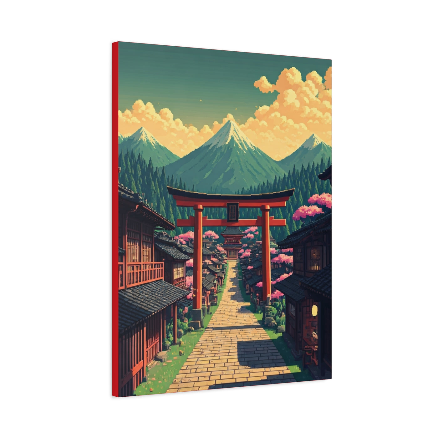 Torii Path to the Mountains Wall Art & Canvas Prints