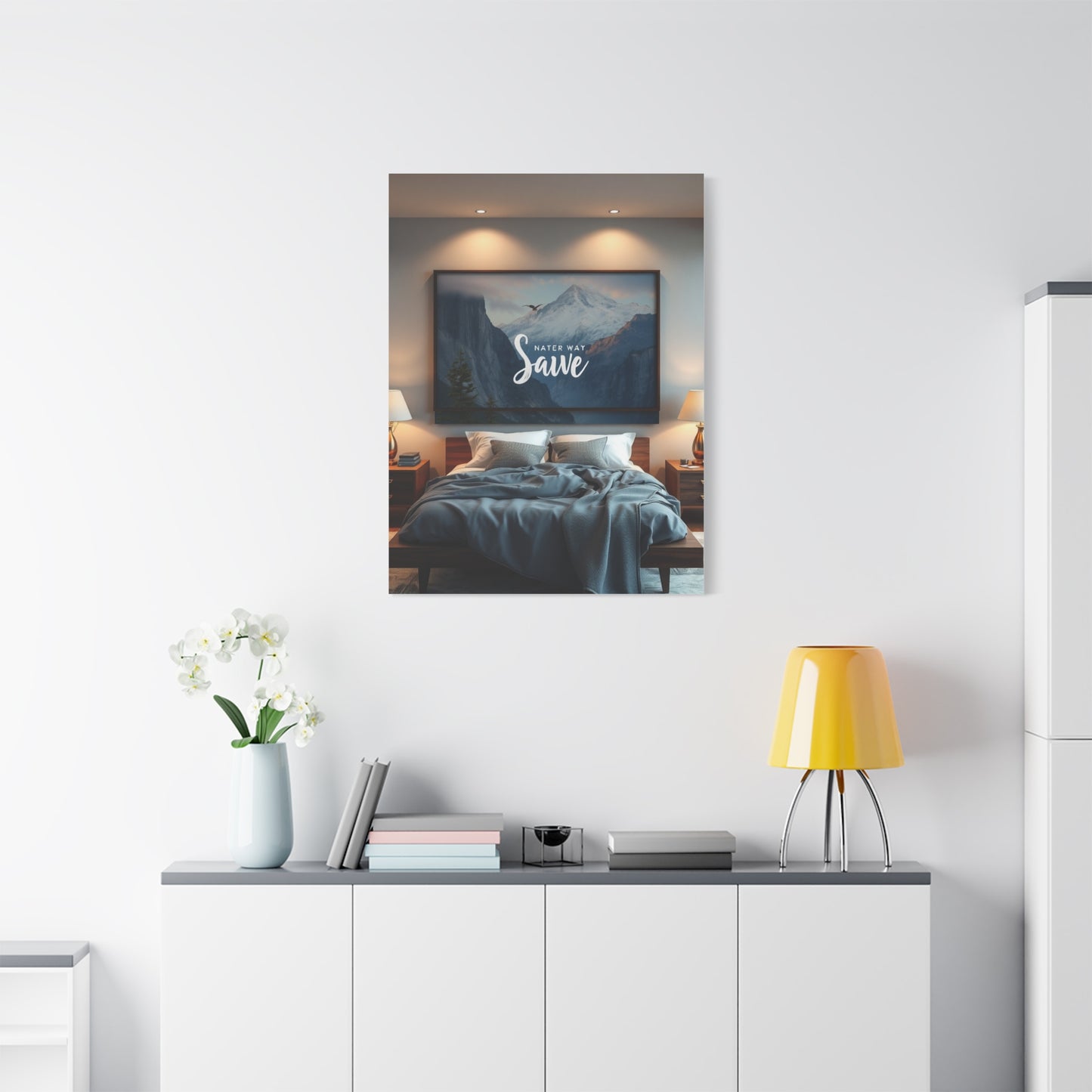 Scenic Nature Bedroom Art Luxury Canvas Wall Art & Canvas Print