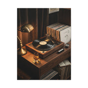 Jazz Vocalist Spotlight Performance Wall Art & Canvas Print