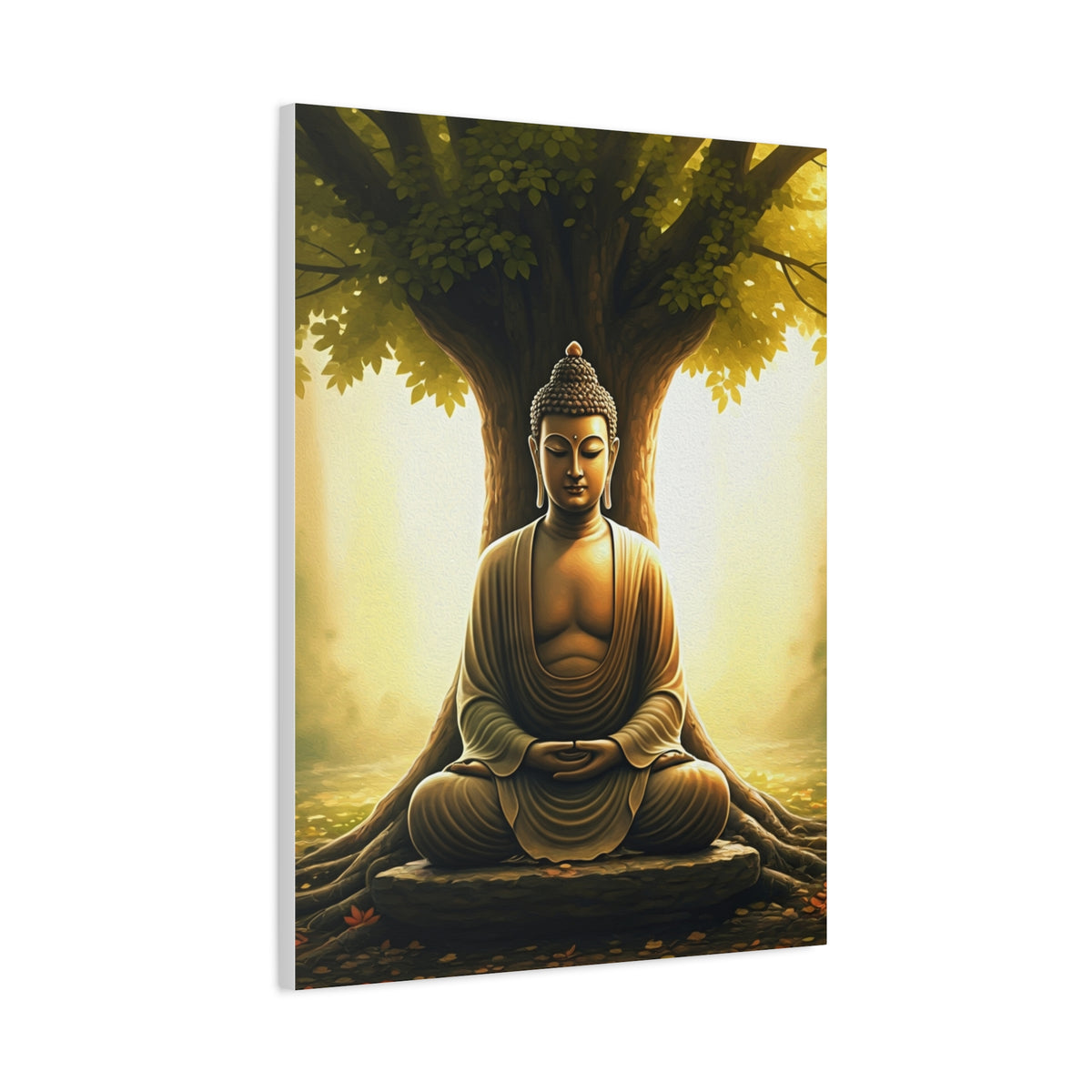 Bodhi Tree Enlightenment Buddha Wall Art & Canvas Prints