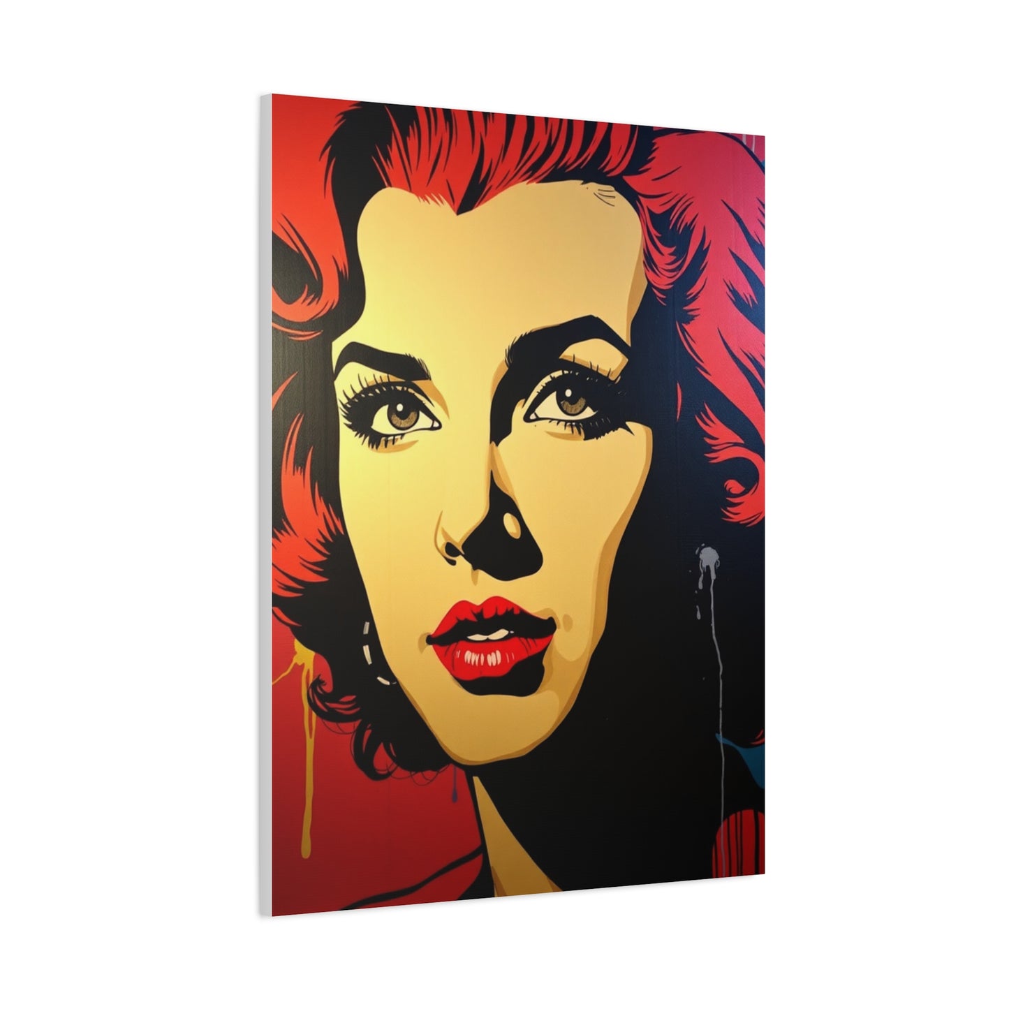 Opulent Pop Expression Wall Art & Canvas Print