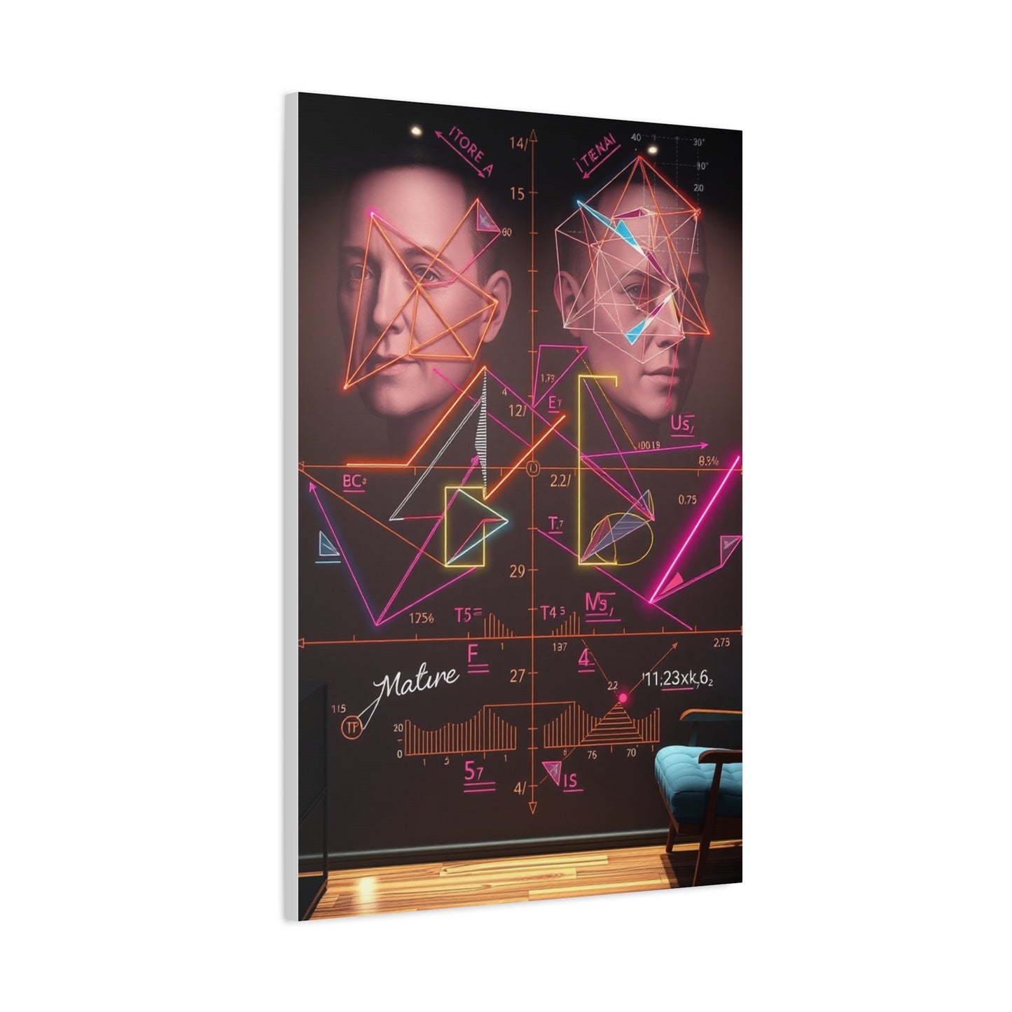 Collection Modern Math Art for Creative Spaces Art Wall Art & Canvas Print