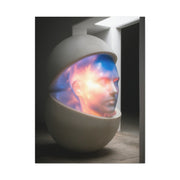Surreal Cosmic Mind Sculpture Wall Art & Canvas Print