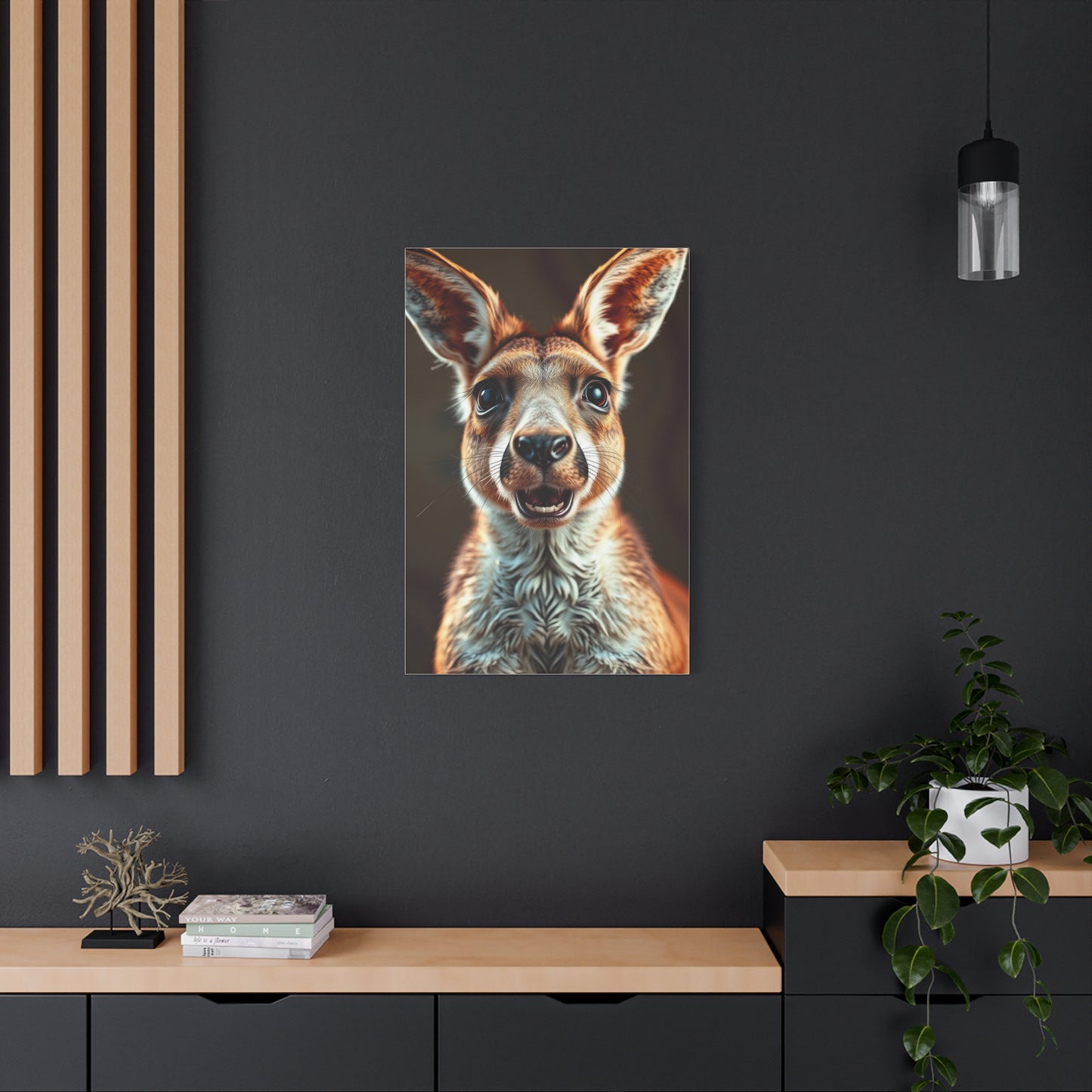 Vision Kangaroo Art Art Wall Art & Canvas Print