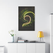 Moss Innovation Spiral Biophilic Wall Art & Canvas Print