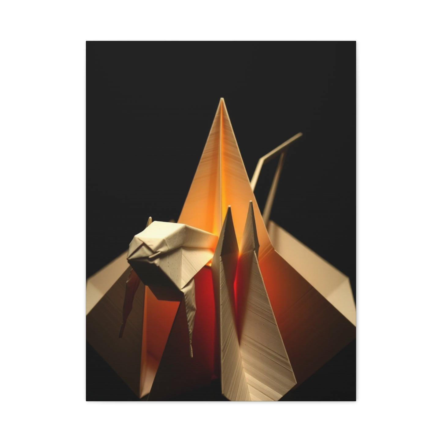 Hidden Origami Splendor Wall Art & Canvas Print