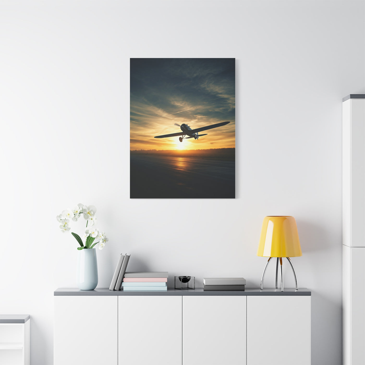 Sunset Glide Horizon Wall Art & Canvas Prints