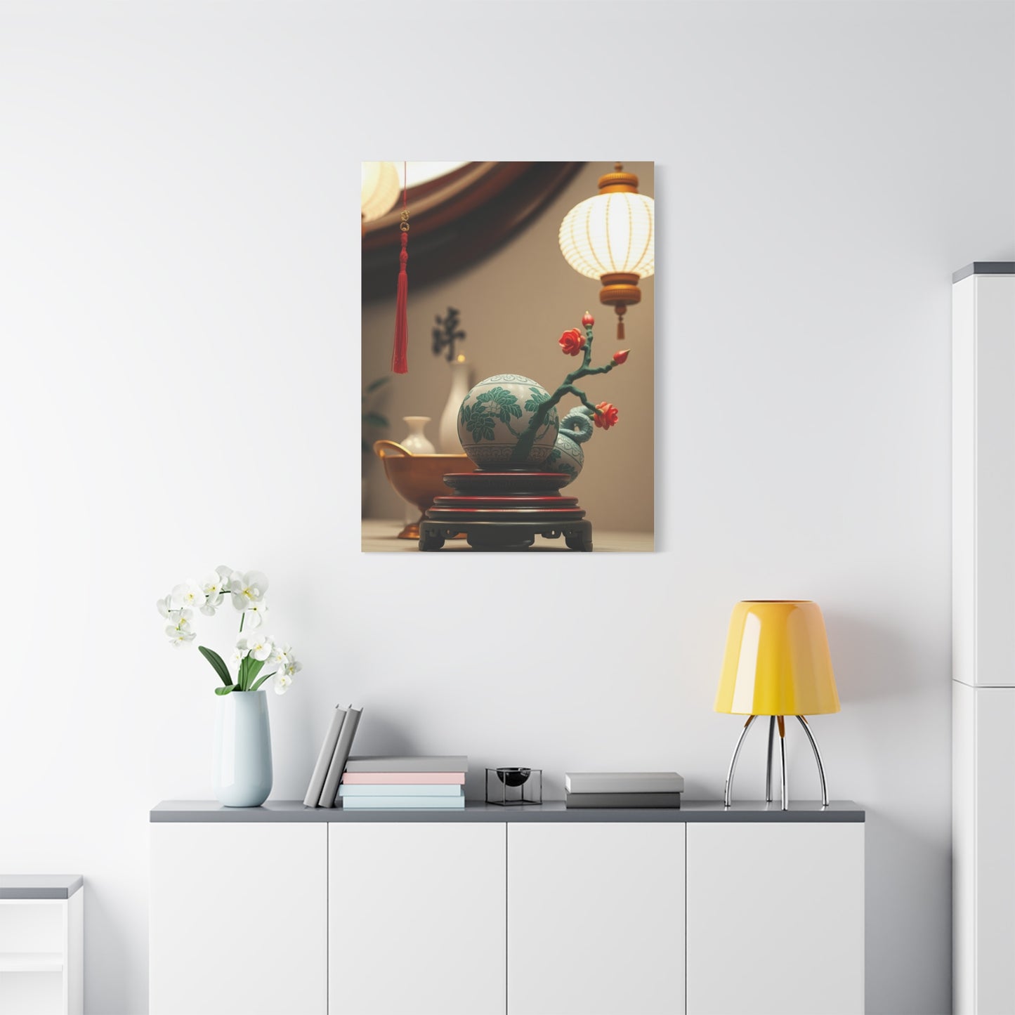 Chinese Decor Art Luxury Canvas Wall Art & Canvas Print