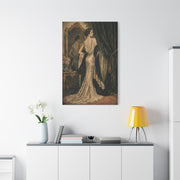 Art Deco Couture Evening Portrait Wall Art & Canvas Print