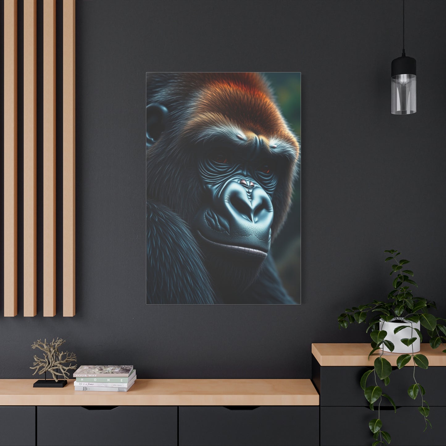 Gorilla Art Supreme Canvas Wall Art & Canvas Print