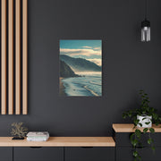 Misty Mountain Coastline Wall Art & Canvas Prints