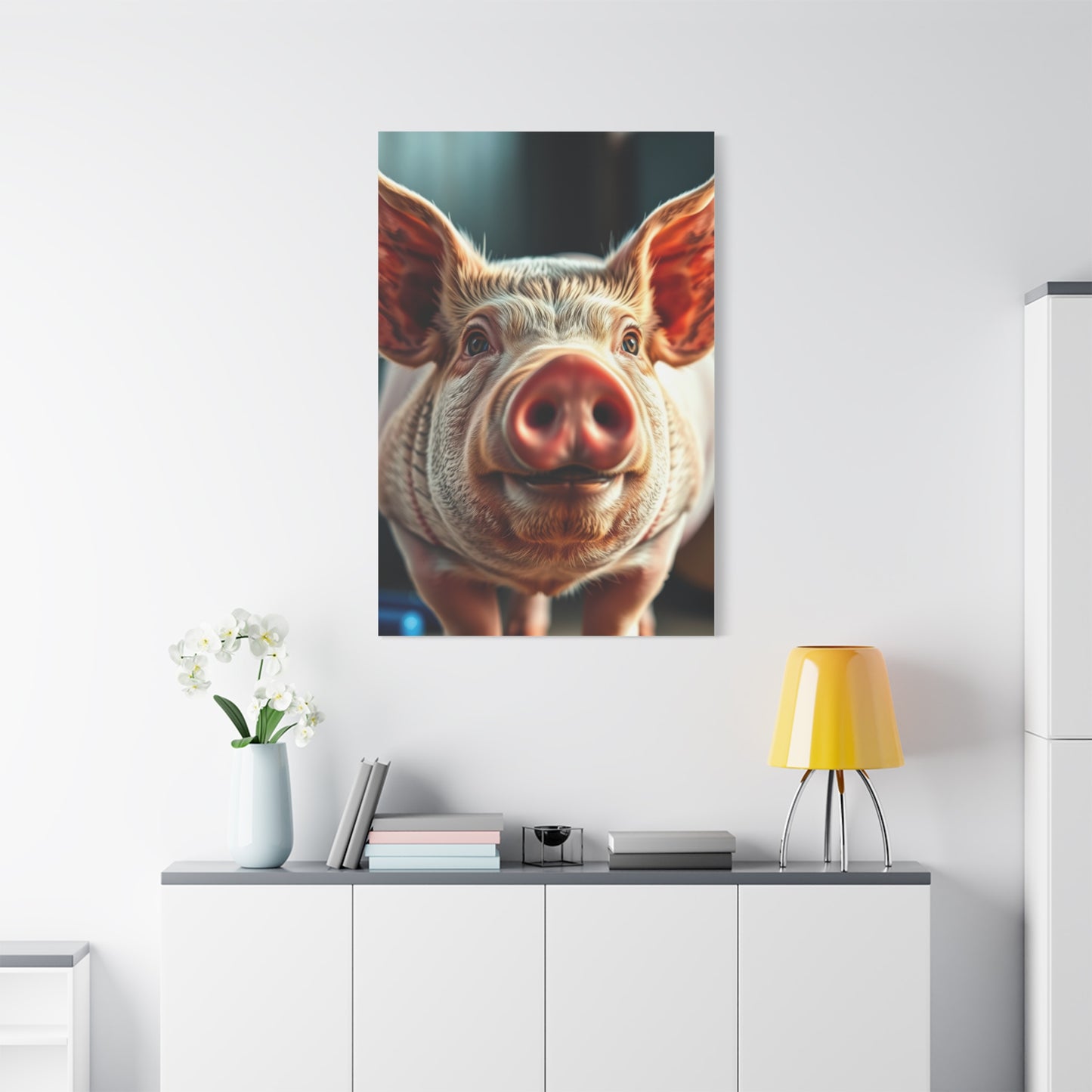 Pig Art Supreme Canvas Wall Art & Canvas Print