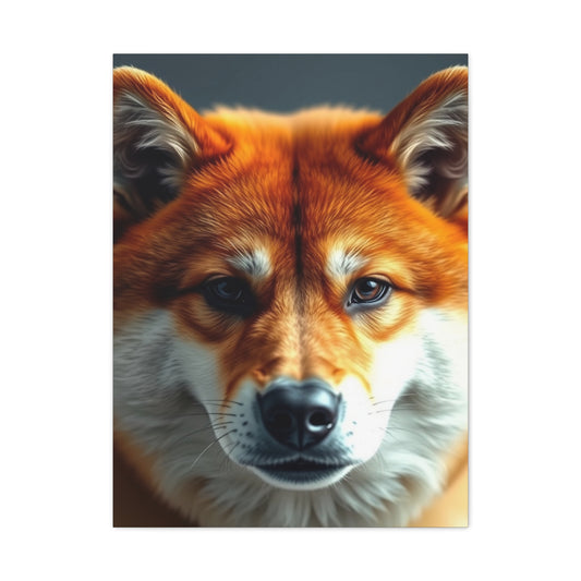 Supreme Shiba Inu Dog Art Beautiful Collection Wall Art & Canvas Print