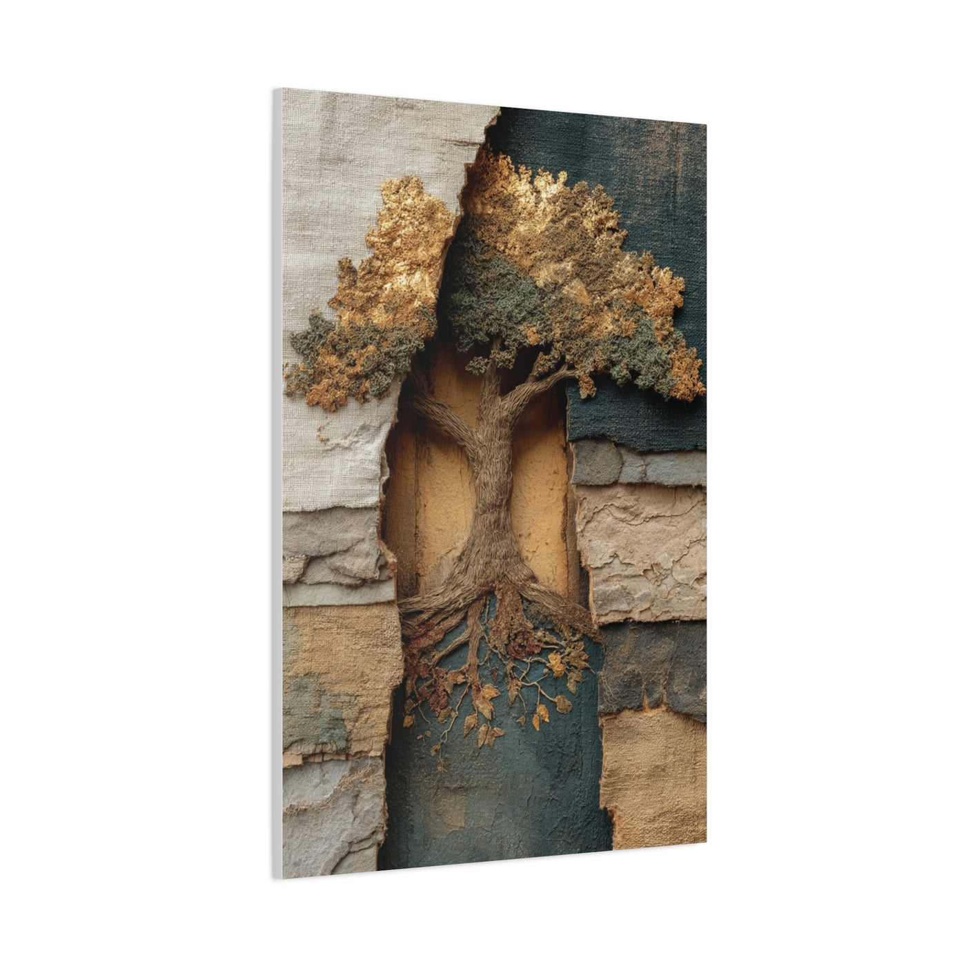 Tree of Life Textural Relief Wall Art & Canvas Print