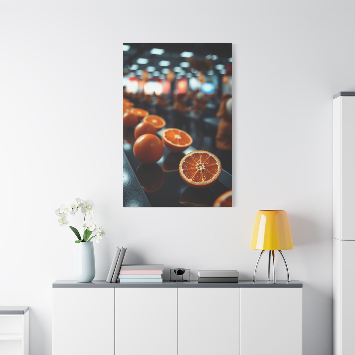 Golden Saffron Masterpiece Wall Art & Canvas Print