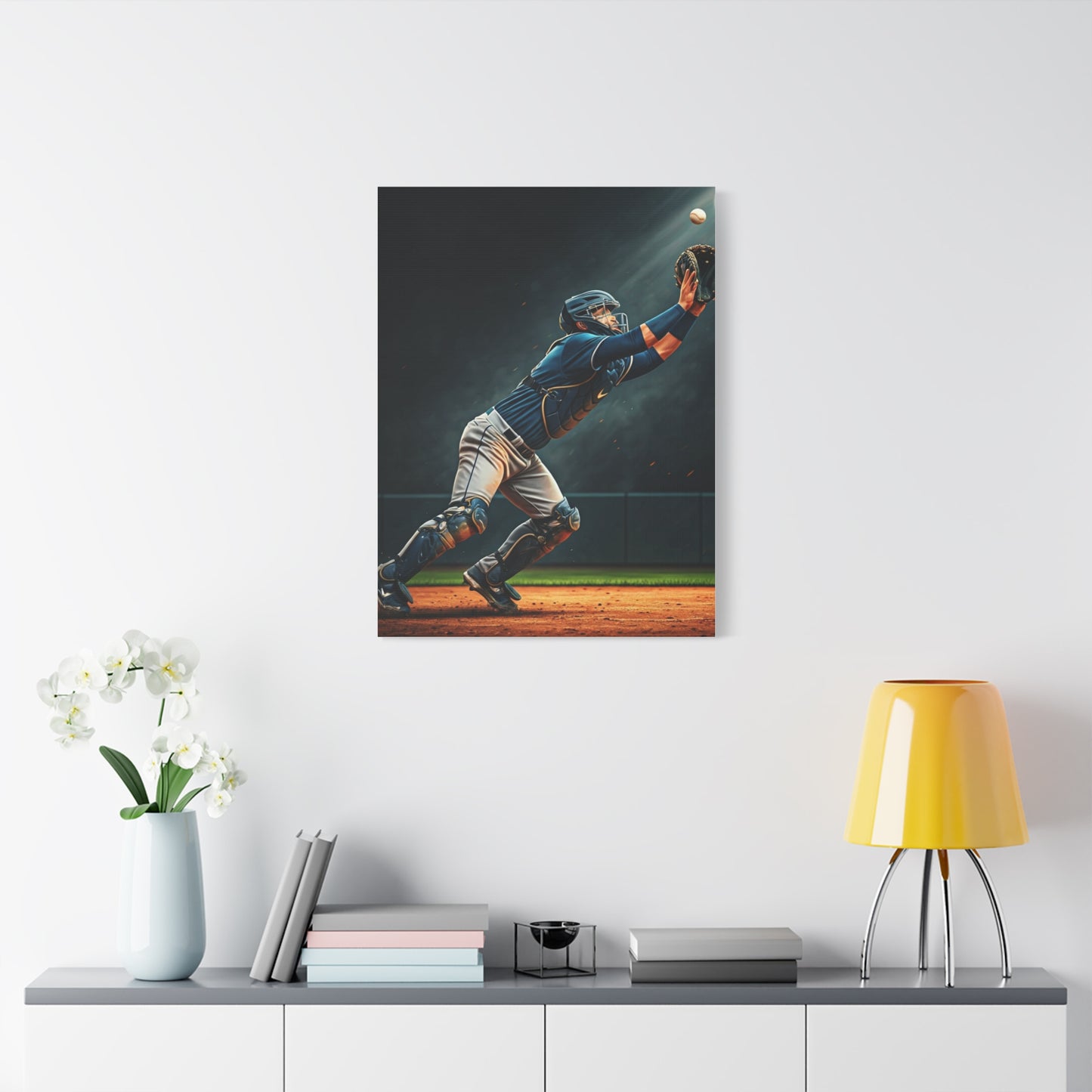 Catcher Full Extension Dive Wall Art & Canvas Prints