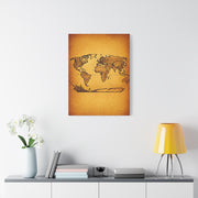 Old World Nautical Map Wall Art & Canvas Prints