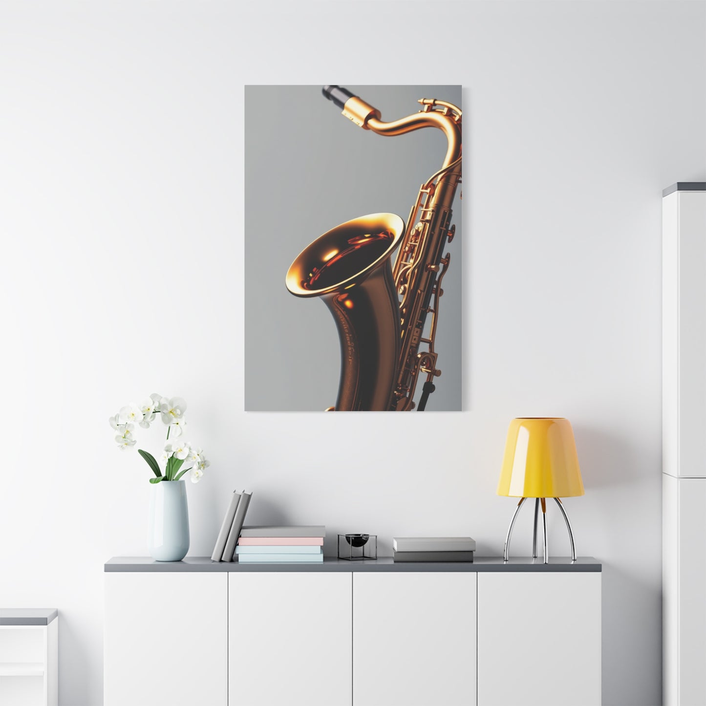 Supreme Saxophone Art Beautiful Collection Wall Art & Canvas Print
