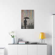 Urban Rain Umbrella Street Art Wall Art & Canvas Print