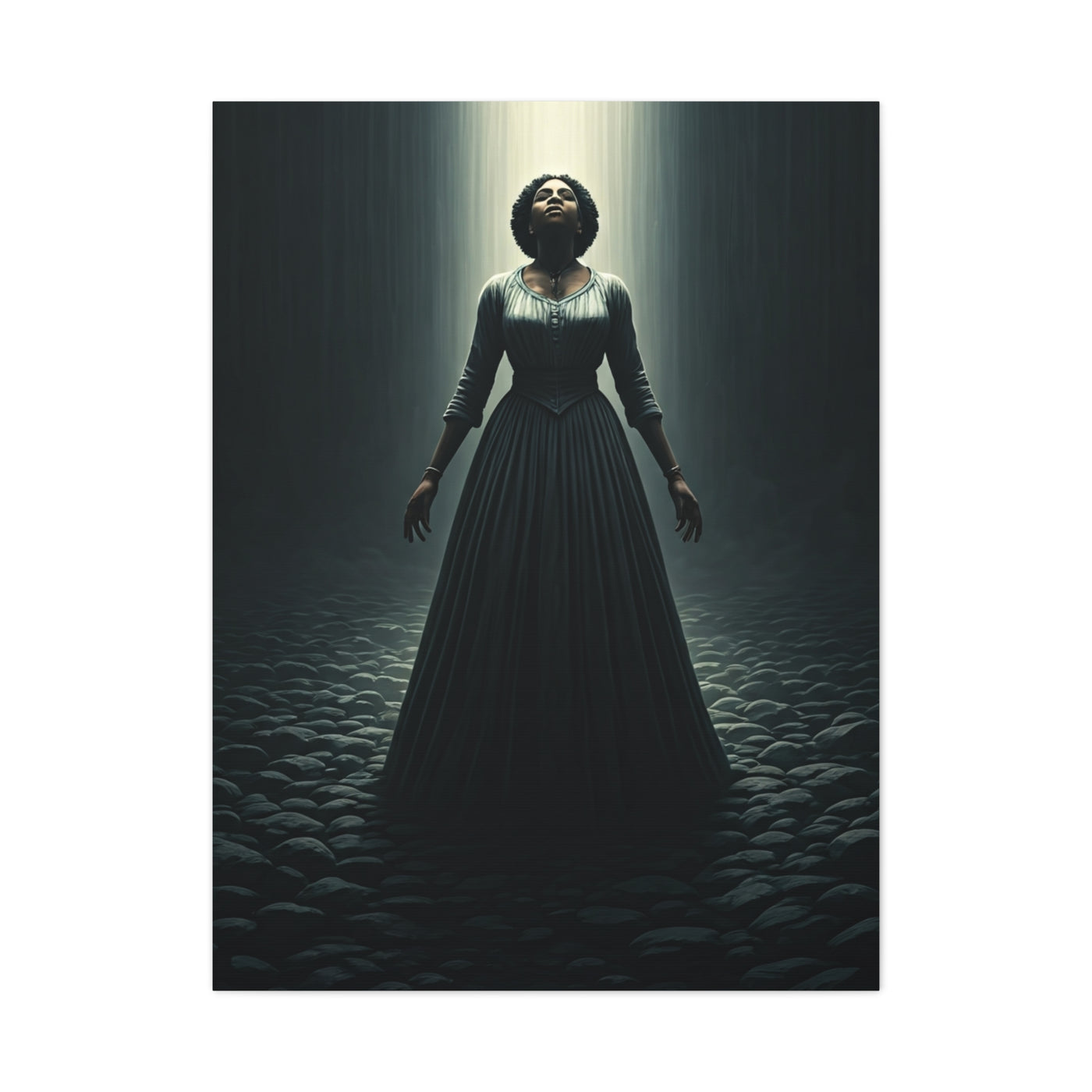 Veil of Silence Portrait Wall Art & Canvas Prints