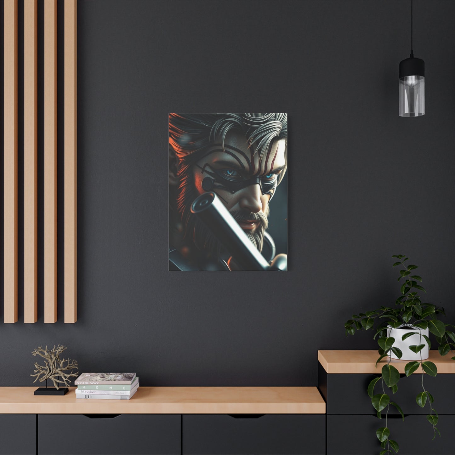 Vision Metal Gear Solid Art Art Wall Art & Canvas Print