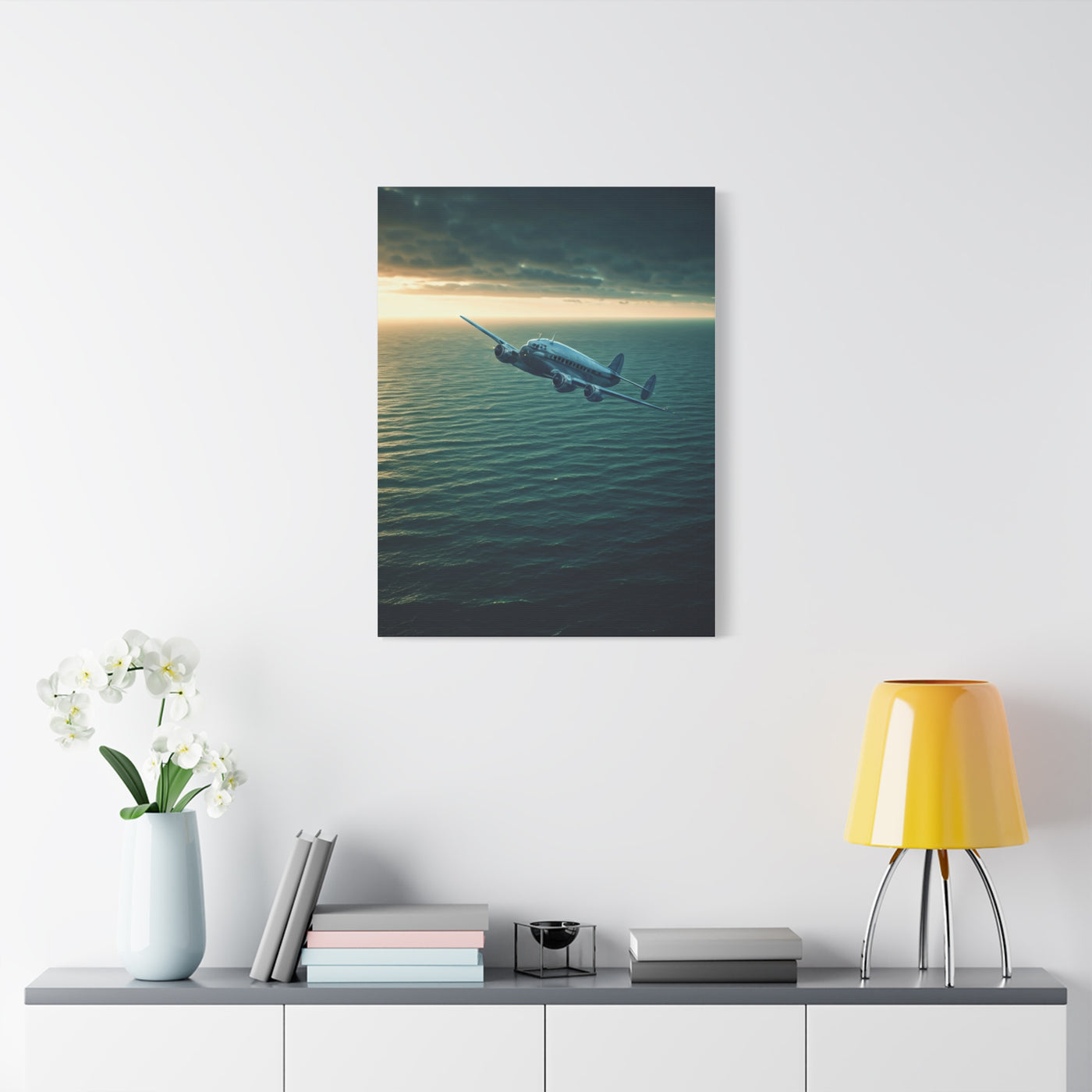 Ocean Whale Glide Serenity Wall Art & Canvas Prints