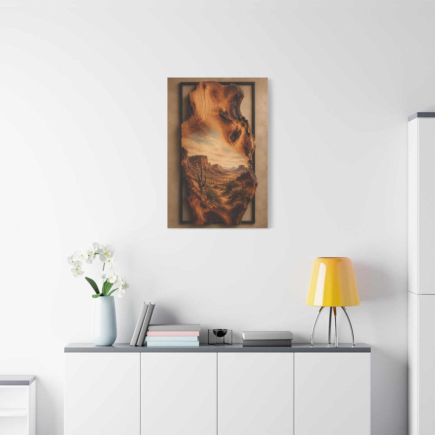 Live Edge Desert Mesa Southwest Wall Art & Canvas Print
