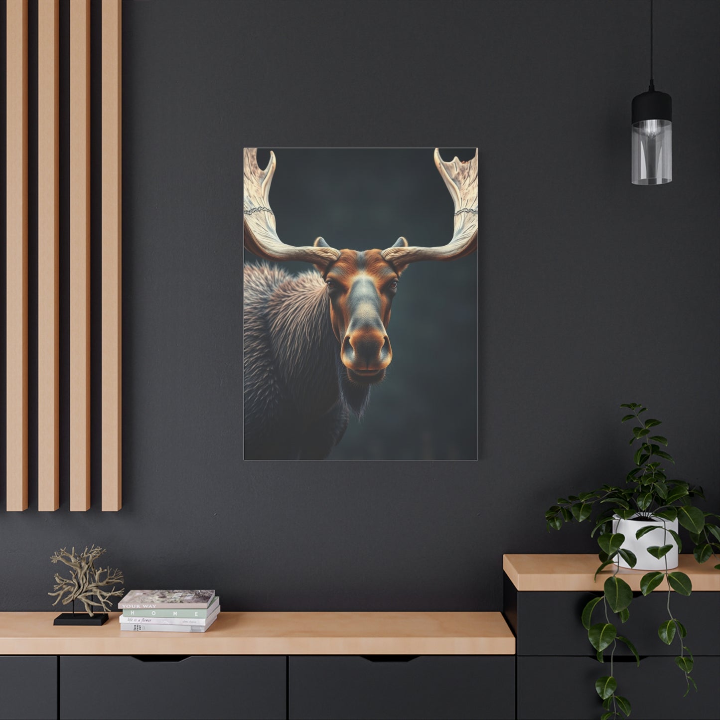 Moose Art Luxury Canvas Wall Art & Canvas Print