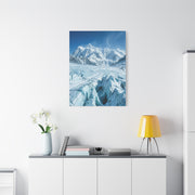 Glacial Mountain Valley Wall Art & Canvas Print