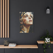 Golden Light Portrait Collage Wall Art & Canvas Print