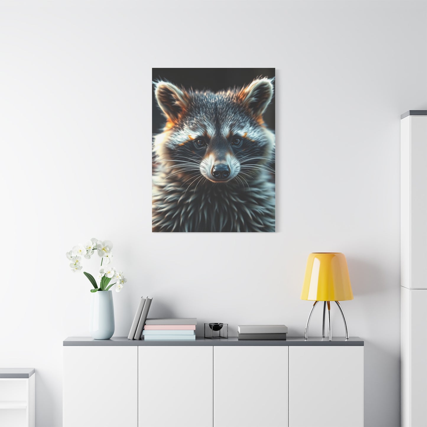 Raccoon Art Supreme Canvas Wall Art & Canvas Print