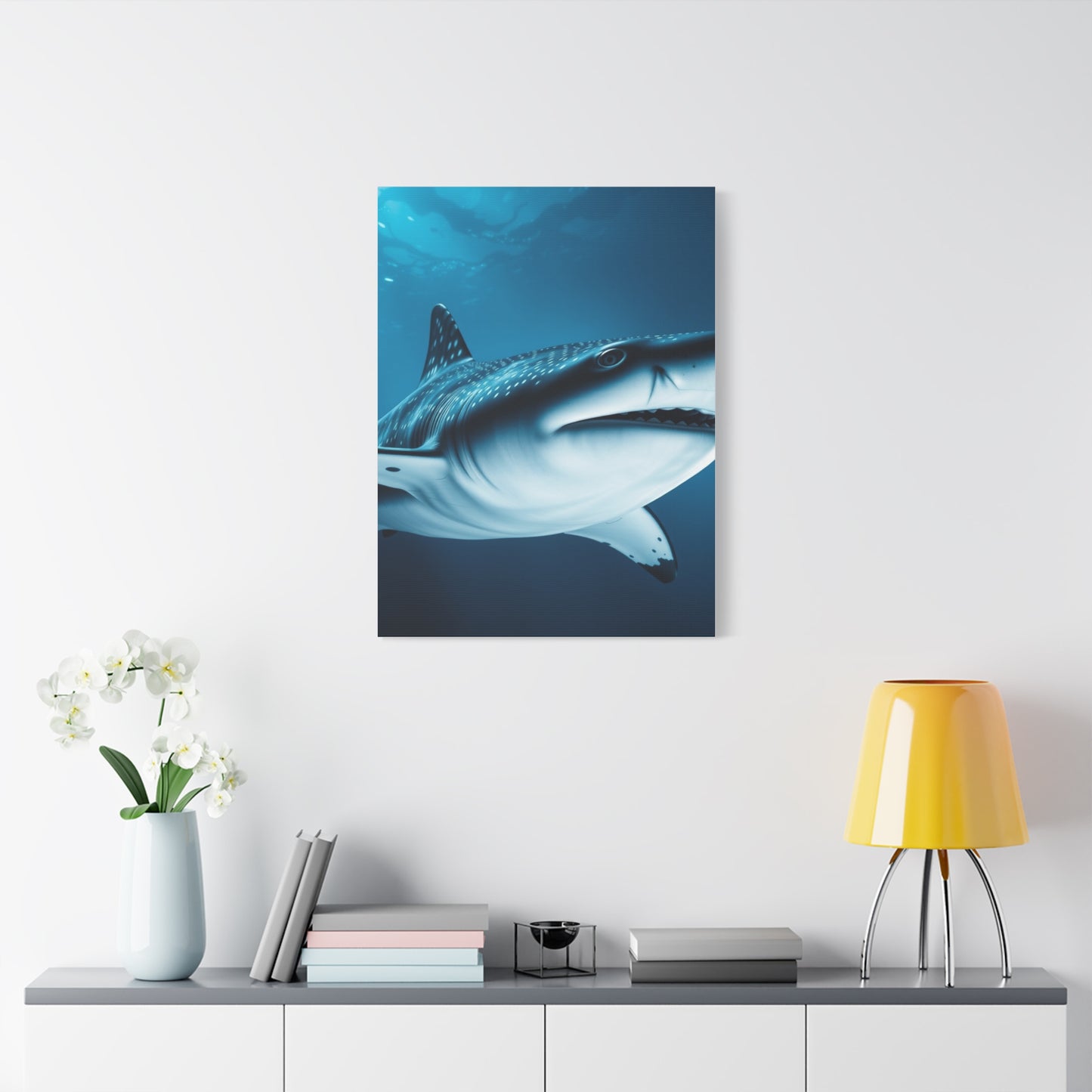 Supreme Whale Shark Art Beautiful Collection Wall Art & Canvas Print