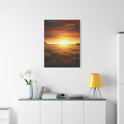 Sunrise Over Wild Grasslands Wall Art & Canvas Prints