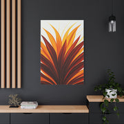 Radiant Flame Petals Abstract Wall Art & Canvas Prints