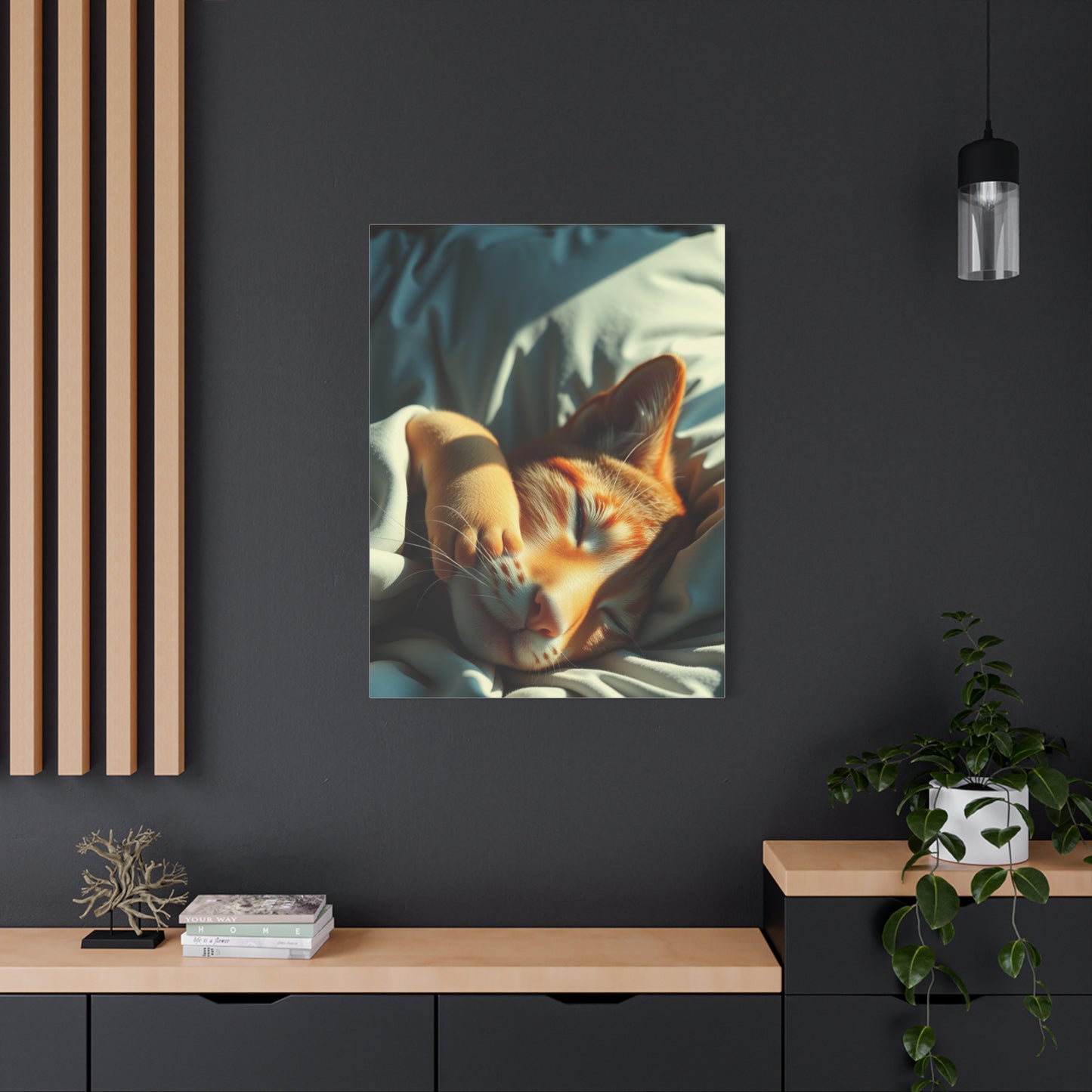 Sleeping & Napping Art Luxury Canvas Wall Art & Canvas Print