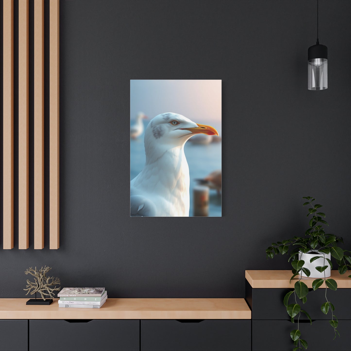Vision Sea Gull Art Art Wall Art & Canvas Print