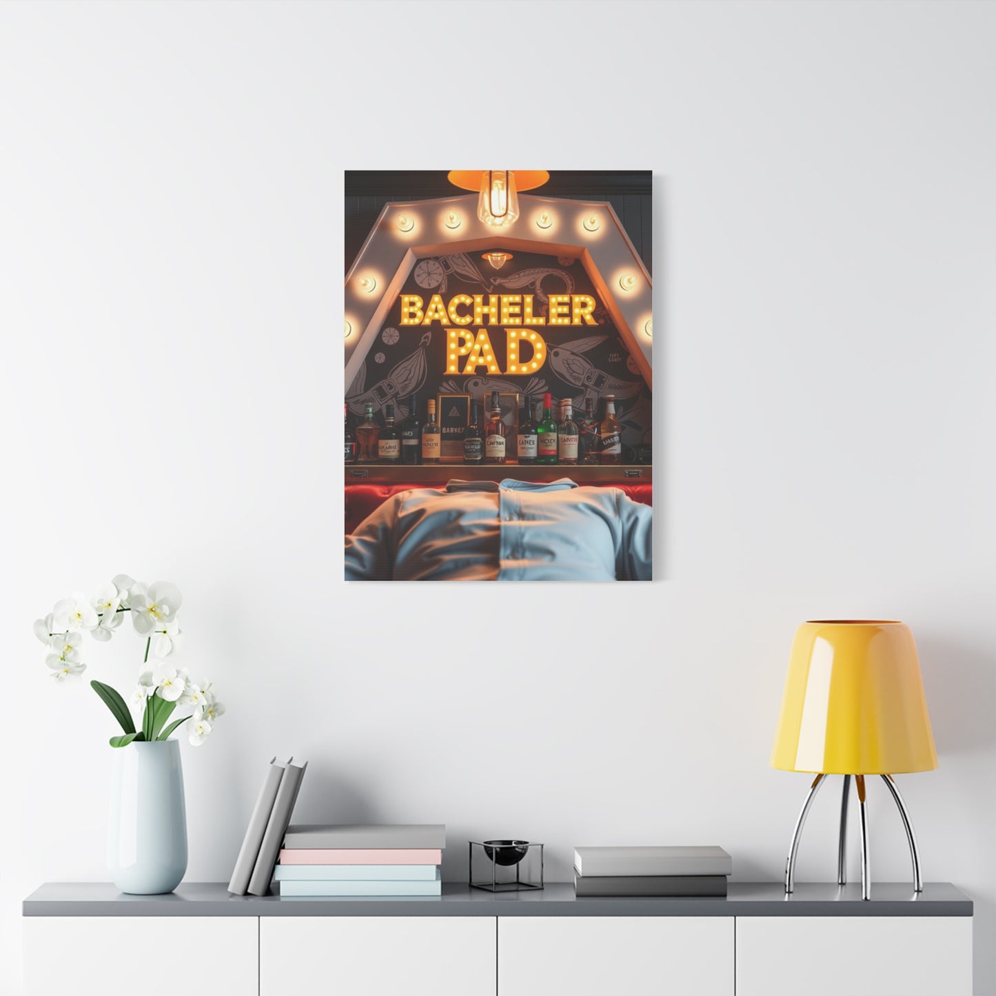 Vision Bachelor Pad Art Art Wall Art & Canvas Print