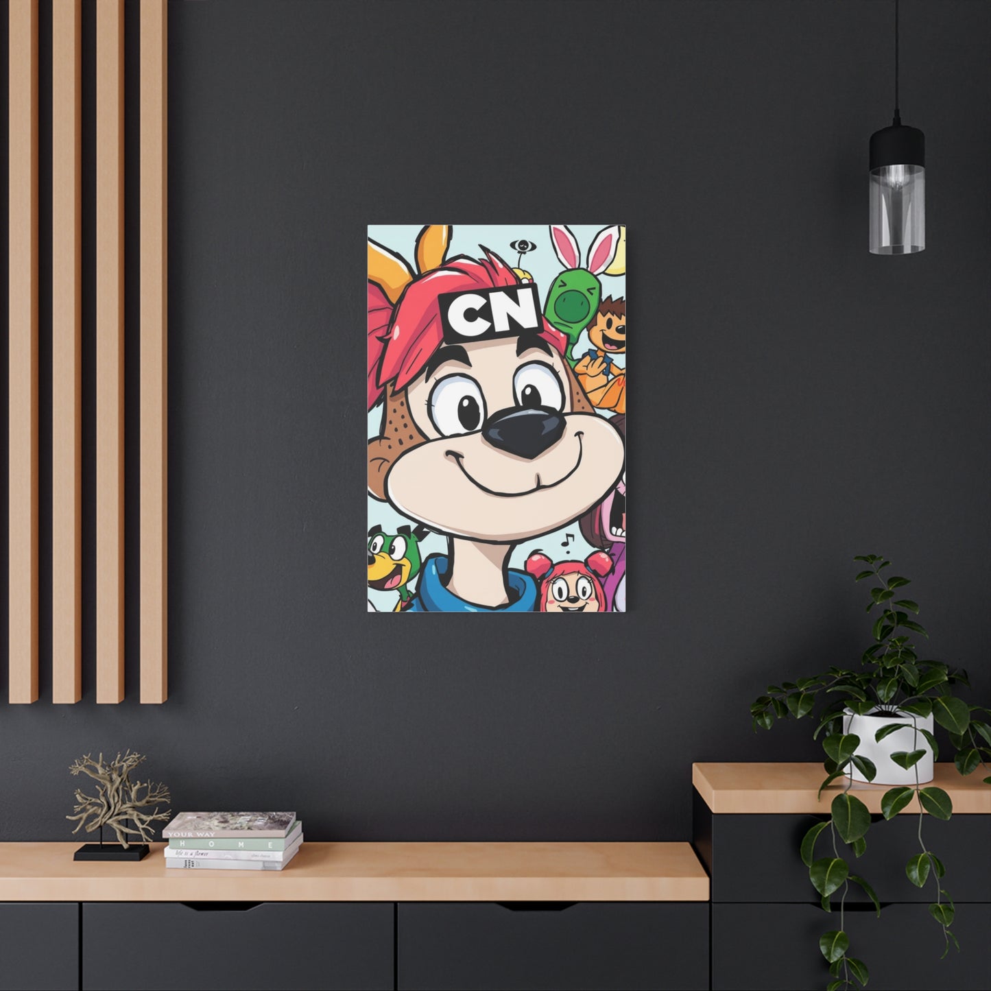 Luxe Animation Harmony Canvas Wall Art & Canvas Print