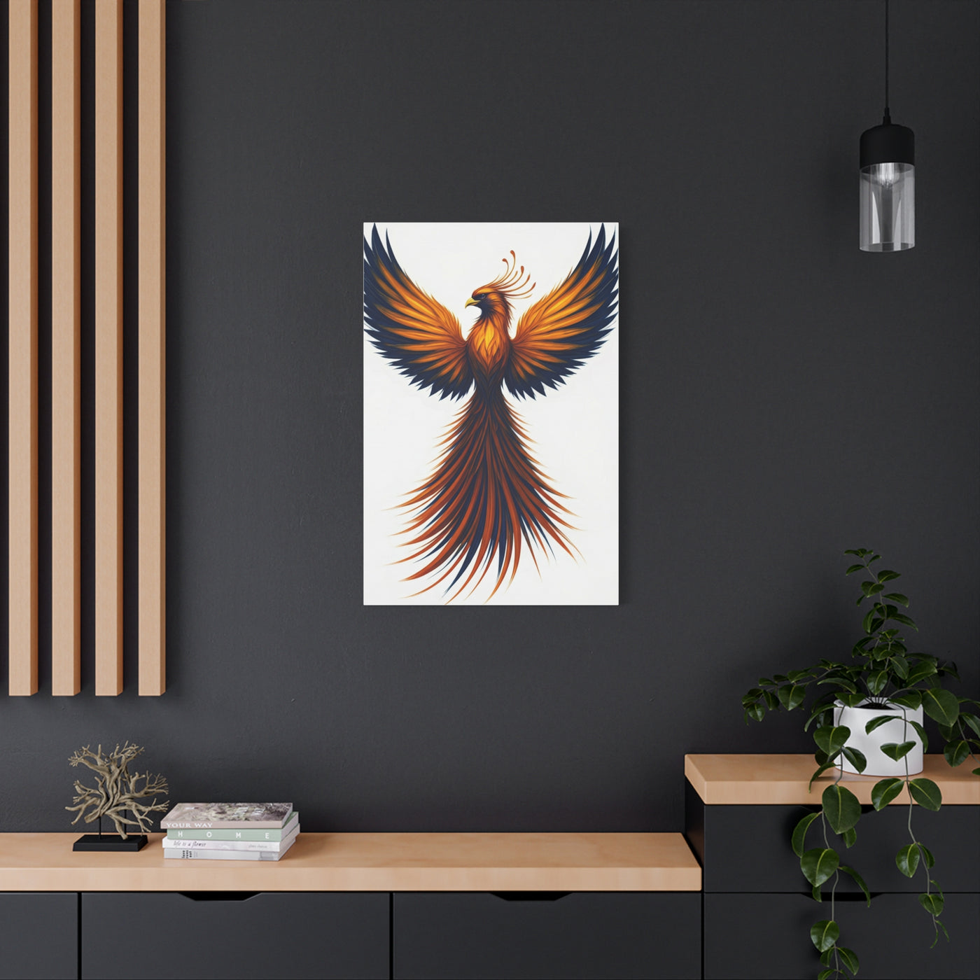 Phoenix Rising Abstract Wall Art & Canvas Prints