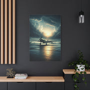 Storm Horizon Runway Flight Wall Art & Canvas Prints