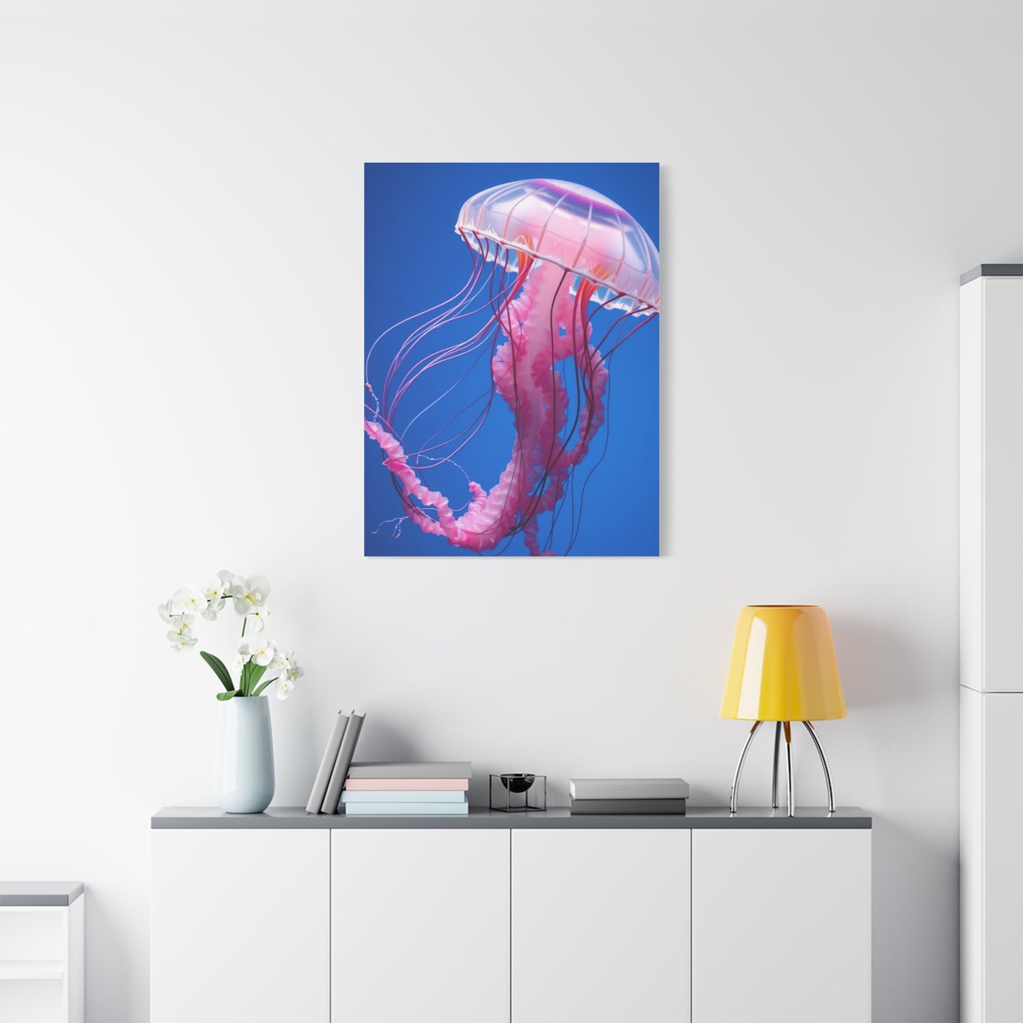 Vision Jellyfish Art Art Wall Art & Canvas Print