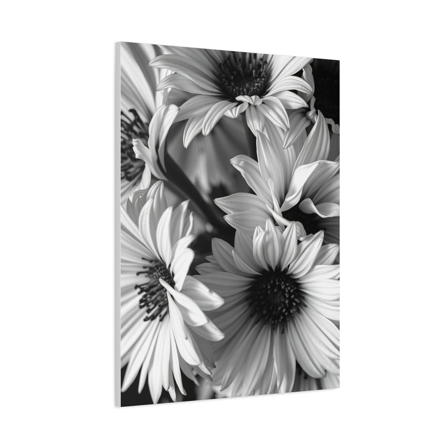 Silhouette Flora Masterpiece Wall Art & Canvas Print