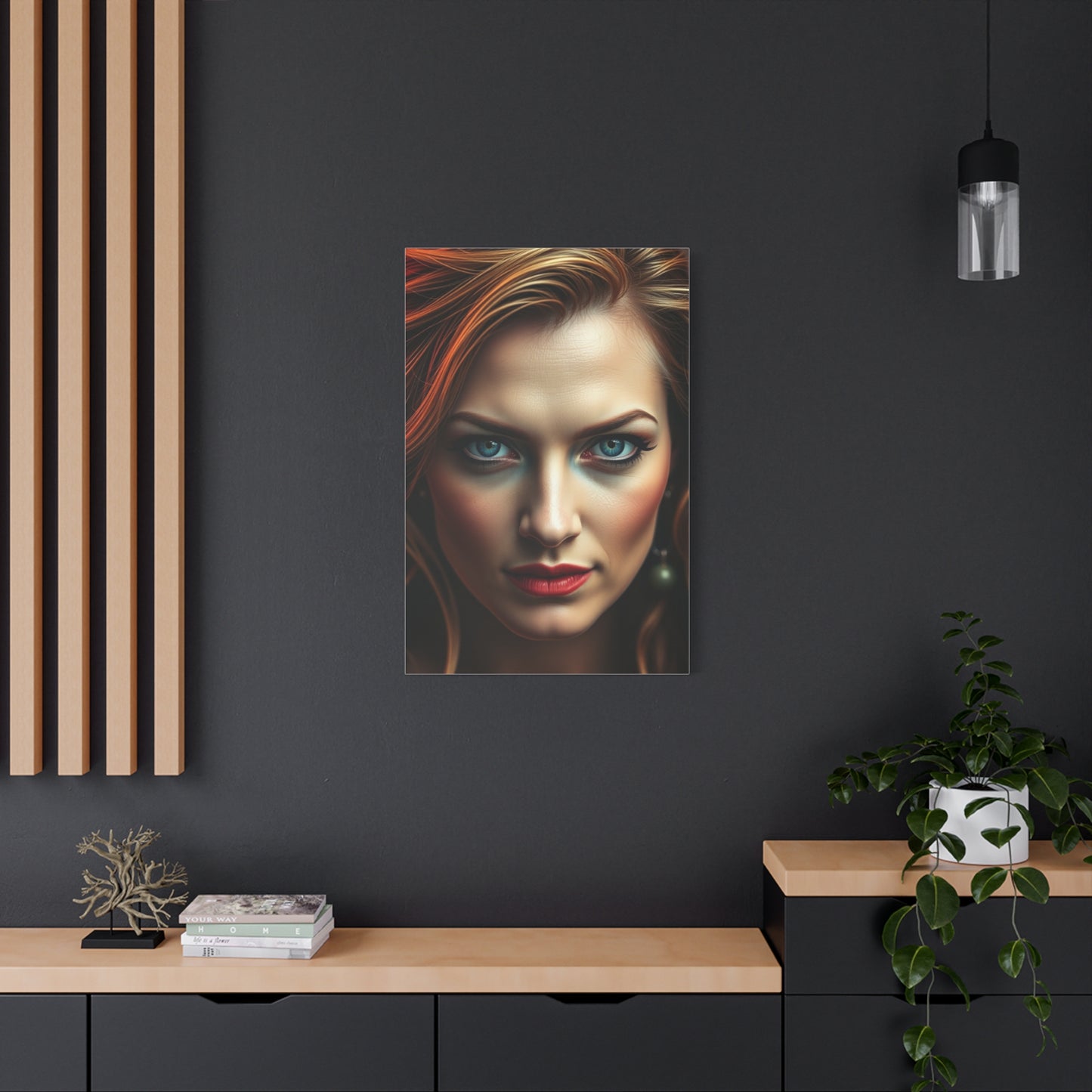 Sublime Moss Vignette Wall Art & Canvas Print