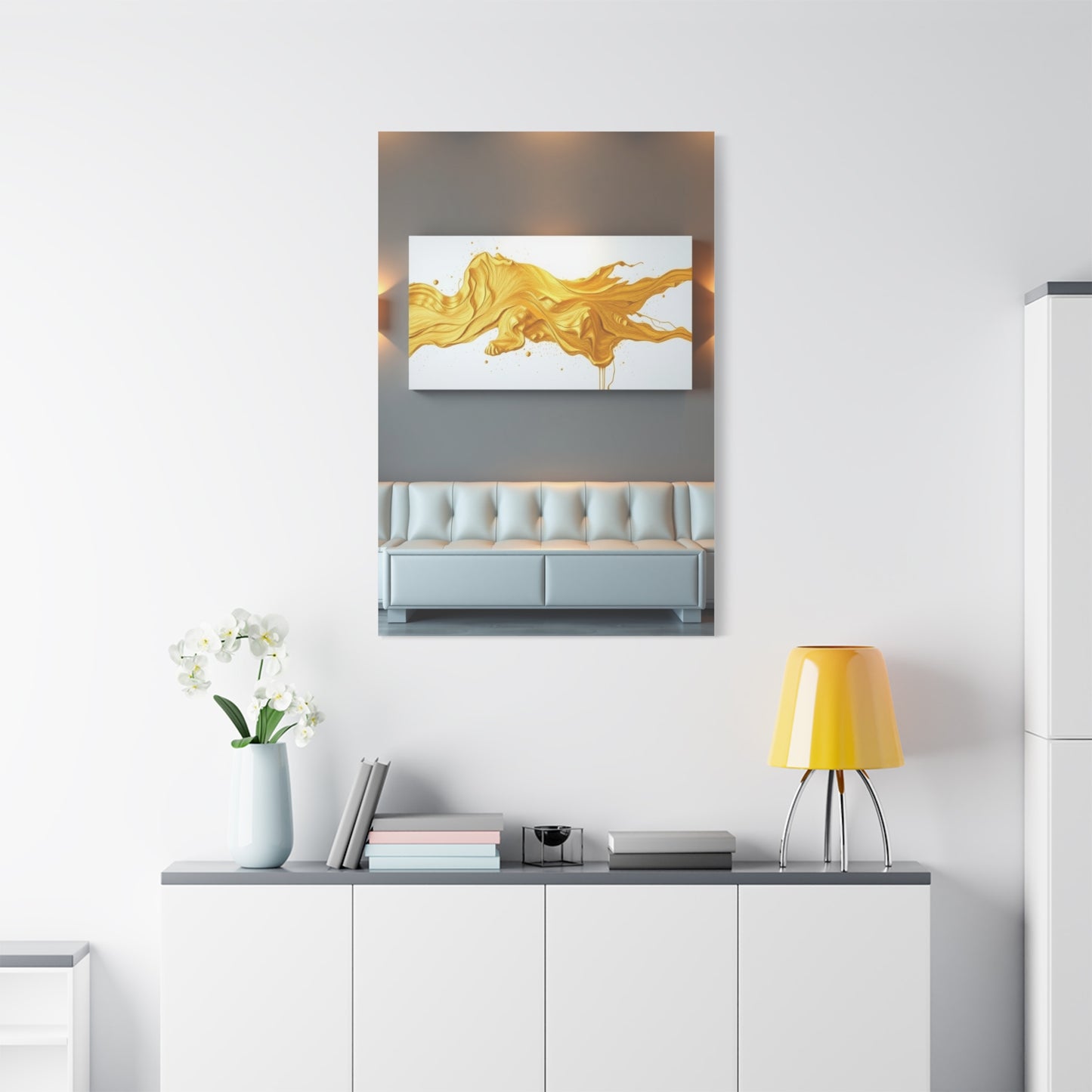 Gilded Ivory Masterpiece wall art & canvas print