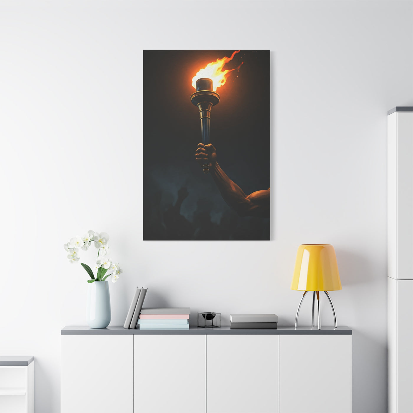 Torch of Defiance Wall Art & Canvas Prints
